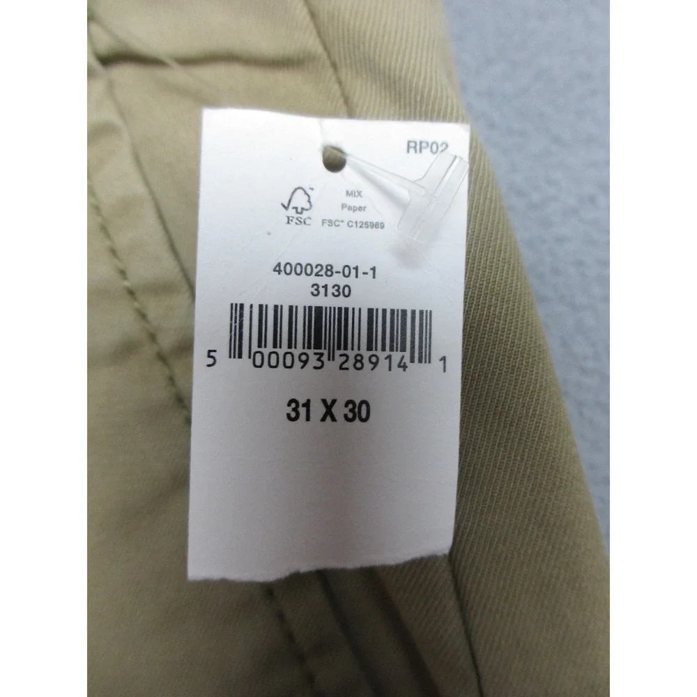 Banana Republic Pants Mens 31X30 Brown Acorn Stretch Athletic Lived-in Chino